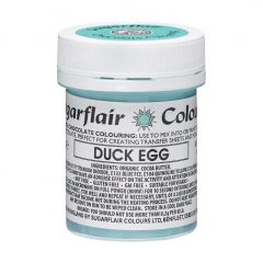 Sugarflair Chocolate Colourings - Duck Egg - 35g